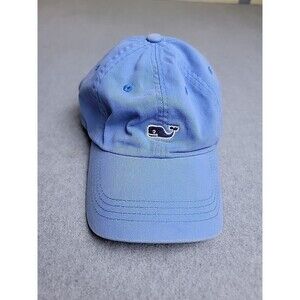 Vinyard Vines Hat Cap Strapback Blue Whale Logo‎ Embroidered Martha Preppy Dad